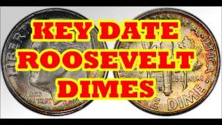 Guide to the Most Valuable Dimes - Key Dates, Semi Key Dates and Error Dimes