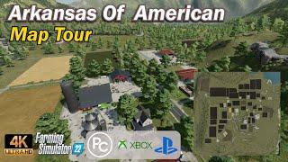 Arkansas of American | Map Tour | Farming Simulator 22