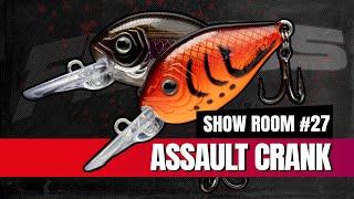 Assault Crank: A silent shallow running crankbait for perch, chub and trout