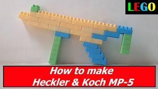 MP 5 Heckler & Koch Lego Block PART 30