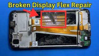 Broken Display Flex Repair / Broken Trace / Broken Flex Repair / How To Repair Broken Display Flex