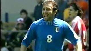 EURO 2000 ITALIA TURCHIA 2-1 SUPER GOL DI ANTONIO CONTE SERVIZIO DELLA DOMENICA SPORTIVA