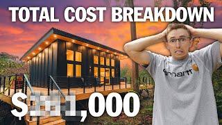 The REAL Cost to Build My 450SF Tiny Home in 2024