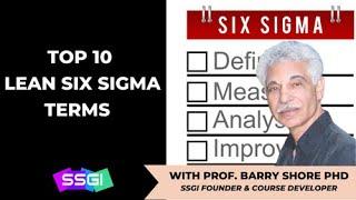 Top 10 Lean Six Sigma Terms for 2023 | SSGI