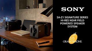 Sony SA-Z1 Signature Series Near-Field Speakers UNBOXING and REVIEW