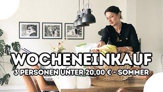 FOODHAUL  SOMMER  3 Personen Wocheneinkauf für unter 20,00 €