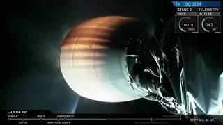 SpaceX PAZ Mission Satellite Launch Through Satellite Deployment Falcon 9