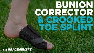 BraceAbility Bunion Corrector: How to Treat a Crooked Big Toe & Fix Hallux Valgus Without Surgery