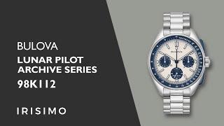 BULOVA LUNAR PILOT ARCHIVE SERIES 98K112 | IRISIMO