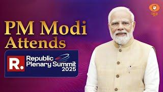 LIVE: PM Modi attends Republic Plenary Summit 2025