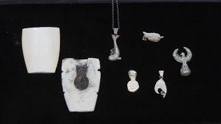 Casting Silver In Cuttlefish