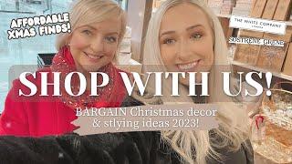 BARGAIN CHRISTMAS HAUL! Shop with us at Sostrene Grene & The White Company | Christmas decor 2023