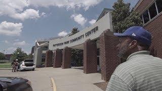 Sleepy Taylor visits the Patterson Park Community Center