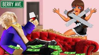 BAD BOY BILLIONAIRE Fell In LOVE With Poor Babysister (FULL PART)Berry Avenue Story