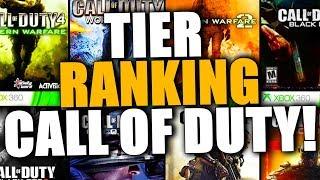 TIER RANKING EVERY CALL OF DUTY! (Worst Games to Best Games...)