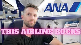 The most INCREDIBLE business class in the world? | ANA AIRLINES 