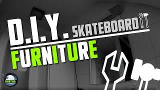 DIY Skateboard furniture - Upcycling IKEA lamps