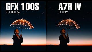 FUJIFILM GFX 100S vs Sony A7R IV Camera Test Comparison