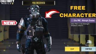 How to Get FREE Elite PMC - Midnight Shadow Character FAST Cod Mobile 2024