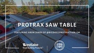 Exterior Installation: ProTrax Saw Table by Tapco Tools