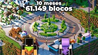 FIZEMOS UMA CIDADE COM 61k DE BLOCOS