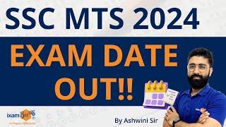 SSC MTS 2024 Exam Date Out!! || By Ashwini Sir