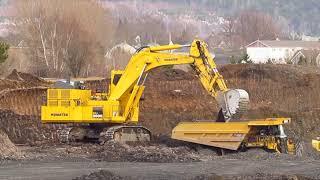 Open Pit Mine Life ~ Strip Mining for Coal