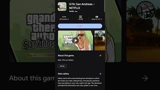 gta San Andreas Netflix is here ll full video #shortsbeta  #gtasanandreas #shortsfeed #shorts