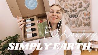 Simply Earth Essential Oils February 2022 Monthly Unboxing Subscription Box | Torey Noora