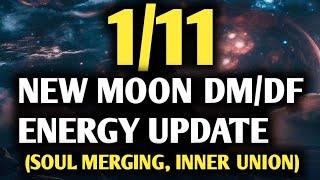 1/11 NEW MOON DM DF ENERGY UPDATE (SOUL MERGING, INNER UNION)#twinflame#energy#update#divine