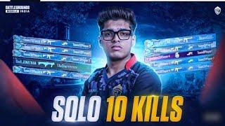 SOLO 10 KILLS | GETTING READY FOR BMPS | BGMI!  // BGMI IN THE SOLO 10 KILLS | GETTING READY BMPS