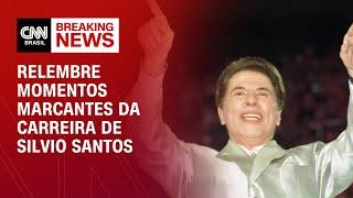 Relembre momentos marcantes da carreira de Silvio Santos | AGORA CNN - MANHÃ I