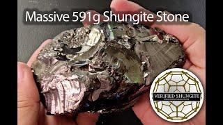 Giant #Shungite Type 1 Stone - 591grams 1.3 Pounds!