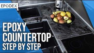 How to Create an Epoxy Resin Countertop Like a Pro with Epodex