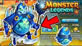 Monster Legends DARQUARIUM level 150  review monster - anwir Paincraver Ancestral conjuring