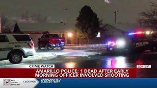 Amarillo police: 1 dead after early morning officer involved shooting