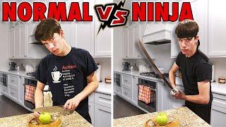 Normal People vs. Ninjas in Real Life