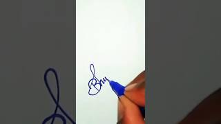 Bhuvanesh name signature style ️ | B letter ke signature style #signature #viral #shorts #trending