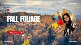 Experience Incredible FALL Foliage of CANADA || Road Trip || RTM Station || Travel Vlog