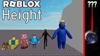 HEIGHT in Roblox Comparison