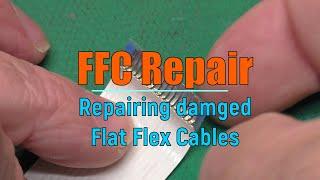 Flat Flex Cable Repair - Can we save our aging FFCs?