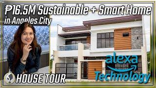 House Tour 19 • A Solar Powered SMART HOUSE in Angeles City Pampanga!  • House and Lot for Sale •