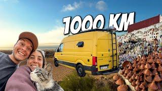 Guidare per 1000 km in MAROCCO | VAN LIFE Africa