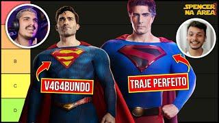 RANKEANDO OS UNIFORMES DO SUPERMAN LIVE ACTION - Com Gui Felix