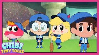 Disney Chibis Play Baseball ️ | Chibi Tiny Tales | @disneychannel