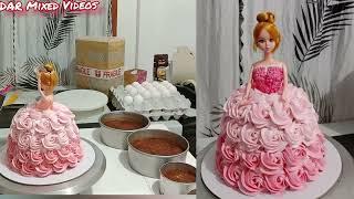 Cake design Barbie decorating