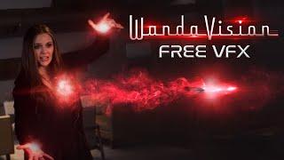 WandaVision - Scarlet Witch Attack Power - FREE effect [The VFX Wizard] Side Attack Magic Particles