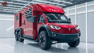 FINALLY! NEW 2025 Tesla Motorhome Review | Interior | Price