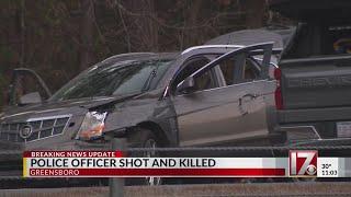 Police officer shot and killed in Greensboro