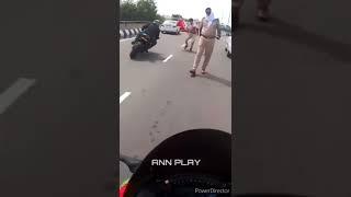 police  attack  bike rider #shorts